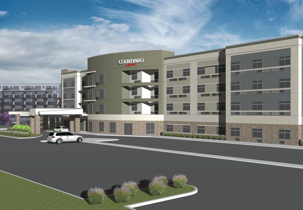 Courtyard By Marriott Schenectady At Mohawk Harbor Hotell Eksteriør bilde